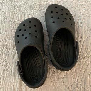 Black Crocs